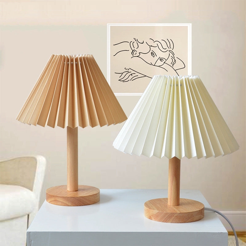 Pleated Table Lamp