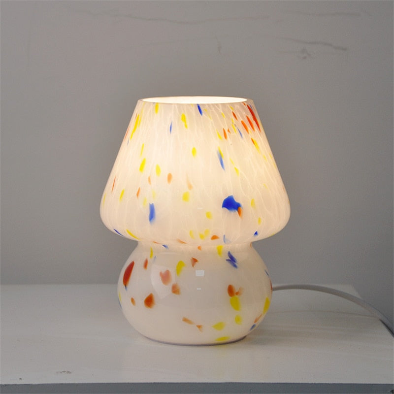 Funfetti Frosted Mushroom Lamp