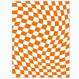 Classic square rugs minimalist geometric twist fashion modern art wool carpets for living room bedroom home decoration table mat