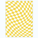 Classic square rugs minimalist geometric twist fashion modern art wool carpets for living room bedroom home decoration table mat