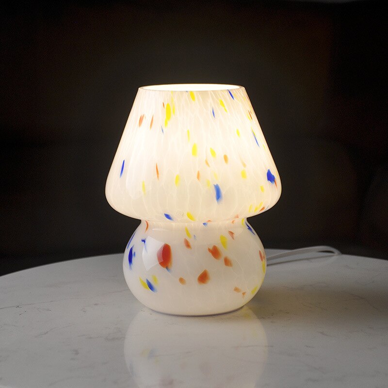 Funfetti Frosted Mushroom Lamp