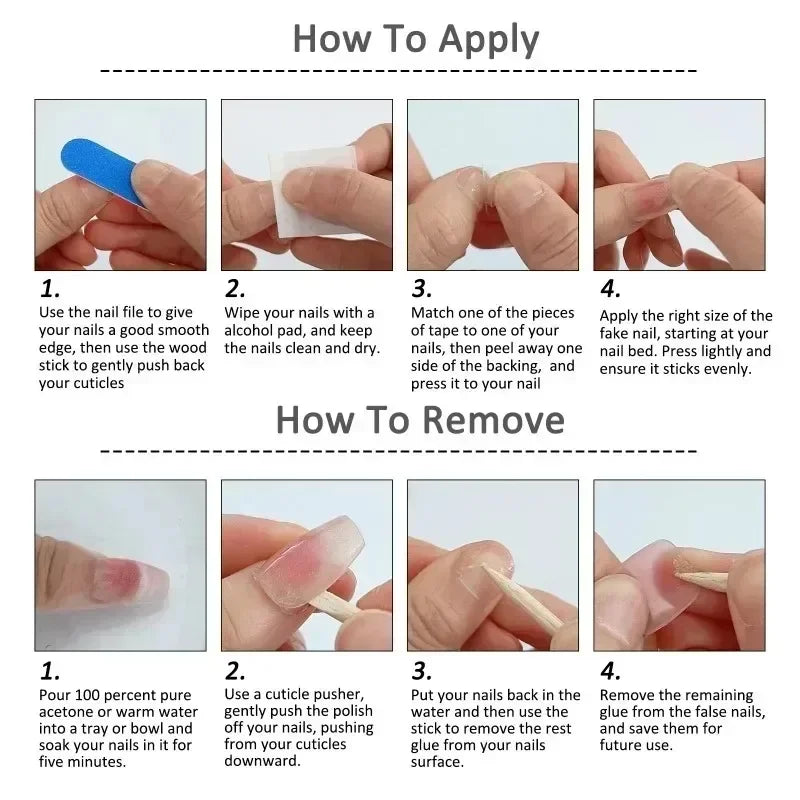 10pc Stiletto Almond Press On Nails Dark Black Fake Nails With Butterfly Star Design Hot Girl Detachable Full Cover Nail Art Tip