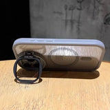 Camera Lens Protection Flip Bracket Stand For Magsafe Magnetic Case for iPhone 15 11 12 13 14 16 Pro Max Plus Transparent Cover