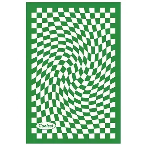 Classic square rugs minimalist geometric twist fashion modern art wool carpets for living room bedroom home decoration table mat