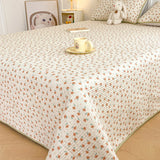Skin-friendly Bed Cover Printed Bedspread Double Side Design Blanket Home Bedsheet Soft Bedspreads cubrecama (No Pillowcase)