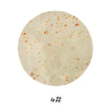 Pancake/Pizza/Doughnut Blanket Flannel Sofa Plaid Warm Shawl Funny Warm Food Blankets manta Skin-friendly Bedspread for Home
