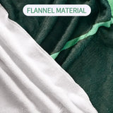 Super Soft Giant Leaf Blanket for Bed Sofa Gloriosum Plant Blanket Home Decor Throws Warm Sofa Towel Cobertor Christmas Gift