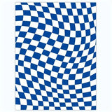 Classic square rugs minimalist geometric twist fashion modern art wool carpets for living room bedroom home decoration table mat