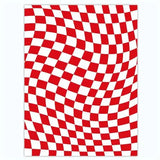Classic square rugs minimalist geometric twist fashion modern art wool carpets for living room bedroom home decoration table mat