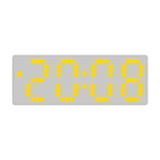 Smart 3d Digital Alarm Clock Wall Clocks Home Decor Led Digital Desk Clock with Temperature Date Time Nordic Large Table Clock