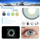 1Pair Himalaya Colored Contact Lenses Colored Lenses Color Cosmetic Contact Lenses for Eyes