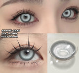 1pair Fashion Colored Lenses Gray Pupils Lens Green Contact Lenses Brown Lenses Yearly Cosmetics Blue Contacts for Eyes