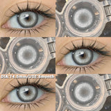 1pair Fashion Colored Lenses Gray Pupils Lens Green Contact Lenses Brown Lenses Yearly Cosmetics Blue Contacts for Eyes