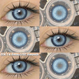 1pair Fashion Colored Lenses Gray Pupils Lens Green Contact Lenses Brown Lenses Yearly Cosmetics Blue Contacts for Eyes