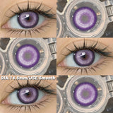 1pair Fashion Colored Lenses Gray Pupils Lens Green Contact Lenses Brown Lenses Yearly Cosmetics Blue Contacts for Eyes