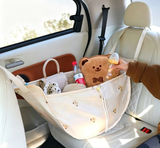 Portable Mommy Bag  Large Capacity Hanging Car Seat Back Storage Bag Stroller Baby Items Organizer String Travel Bag for Mom