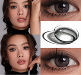 New 1 Pair Black Lenses Contact Lenses for Eyes with Prescription Myopia Beauty Pupils Comestic Eye 1 Day Use Soft Lens