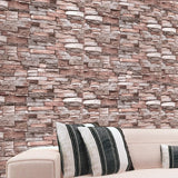70CMx10M Self Adhesive Wallpaper 3D Brick Pattern Soft Foam Material Waterproof Wall Stickers DIY Wall Art for Home Decoration