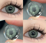 St. Patrick's Day Colored Contact Lenses for Eyes Degree Myopia Yearly Use Beauty Pupils Color Natural Contact Lens