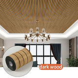 40cmX3m self-adhesive wall sticker waterproof anti fouling anti mold living room background wall decoration wallpaper