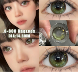 St. Patrick's Day Colored Contact Lenses for Eyes Degree Myopia Yearly Use Beauty Pupils Color Natural Contact Lens