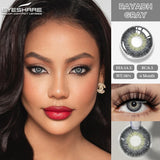 1 Pair soft Lenses Colored Contact Beauty Colored Pupils Green Contact Lenses Natural Look Lenses Women Brown Pupils