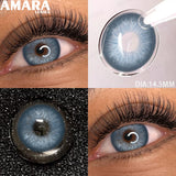 1 Pair soft Lenses Colored Contact Beauty Colored Pupils Green Contact Lenses Natural Look Lenses Women Brown Pupils