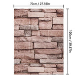 Wallpaper for Home Wall Decoration 3D Brick Self Adhesive Vinyl Wallpaper Soft Foam Base Wall Sticker for Bedroom Living Room