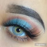 Color Contact Lenses Hand-Painted Eye Lenses Luxury Soft Annual Eyewear Fashion Makeup Yearly Lens 2Pcs