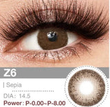 Color Contact Lenses Unique Natural Comfortable Magnetic Look Annual