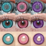 Bio-essence 1 Pair Colorcon Colored Contact Lenses for Eyes Brown Eye Lenses Green Eye Lenses Blue Lenses High Quality Lenses