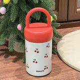 420ml Student/Children's Thermal Water Bottle With Handle Lid,Double-layer Stainless Steel,Birthday Gifts,Vacuum Thermos Cup