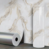 Marble sticker self-adhesive PVC waterproof and moisture-proof wall sticker living room TV background wall decoration wallpaper