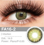 Color Contact Lenses Series Natural Cosmetic Contact Lenses for Big Eyes 2 Pcs
