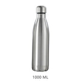 500 750 1000ml Water Bottles Stainless Steel Water Bottle 1 Liter Free Shipping Items, Drink Bottle for Sport Travel Cups