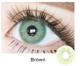 Enlarging Sea Green-Brown Contacts with Aquatic Light Reflection Technology -Infused Comfort for a Captivatingly Natural Mermaid Core Enhancement