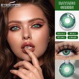 1 Pair soft Lenses Colored Contact Beauty Colored Pupils Green Contact Lenses Natural Look Lenses Women Brown Pupils