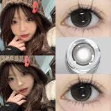 New 1 Pair Black Lenses Contact Lenses for Eyes with Prescription Myopia Beauty Pupils Comestic Eye 1 Day Use Soft Lens