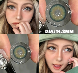 St. Patrick's Day Colored Contact Lenses for Eyes Degree Myopia Yearly Use Beauty Pupils Color Natural Contact Lens