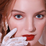 Colored Contacts Soft Green Gray Contact Lenses Charming Bright Eyes Natural Look