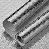 silver contact paper metallic texture 40cm waterproof and oil-proof kitchen cabinet countertop self-adhesive sticker