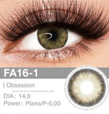 Color Contact Lenses Series Natural Cosmetic Contact Lenses for Big Eyes 2 Pcs