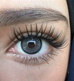 Blue Colored Contacts Soft Green Gray C2-3 Contact Lenses Charming Bright Eyes Natural Look