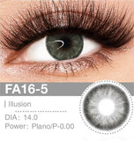 Color Contact Lenses Series Natural Cosmetic Contact Lenses for Big Eyes 2 Pcs