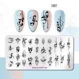 Halloween Stamping plates Stamp For Nails Pumpkin Ghost Nail Polish Templates All for Manicure Nail Designs