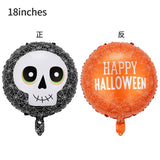 Halloween Decoration Balloon Pumpkin Ghost Spider Foil Balloons Toys Bat Globos Halloween Party Supplies