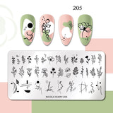 Halloween Stamping plates Stamp For Nails Pumpkin Ghost Nail Polish Templates All for Manicure Nail Designs