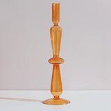 Nordic Glass candle holders, romantic Dinner home decoration, candlestick for birthday wedding, candle holder portavelas decor