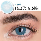 1 Pair for Eyes Yearly Christmas Dropship Gray Party Marine Beauty Gift Dark Circle Pupils Lenses