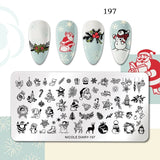 Halloween Stamping plates Stamp For Nails Pumpkin Ghost Nail Polish Templates All for Manicure Nail Designs